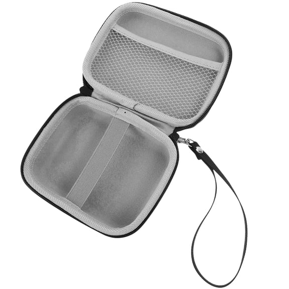 GOOHOCHY Portable Cable Organiser Bags Black 1Pack 6.1X4.7X2.0In