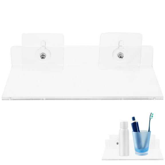 unbranded Decor Hanging Shelves for Wall Display Rack Storage Punch Free Shelf