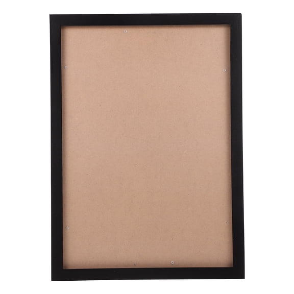 unbranded  Wooden Painting Frame Simple Style Photo Holder Home Decor Specimen Black