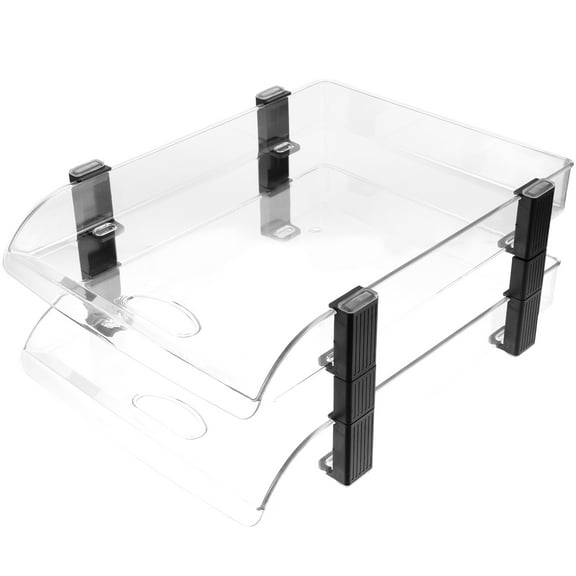 unbranded Decor for Desk Stacking Storage Rack Document Tray Organizer