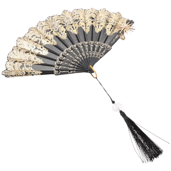 unbranded Decorative Folding Fans Costume Palace Style Miss