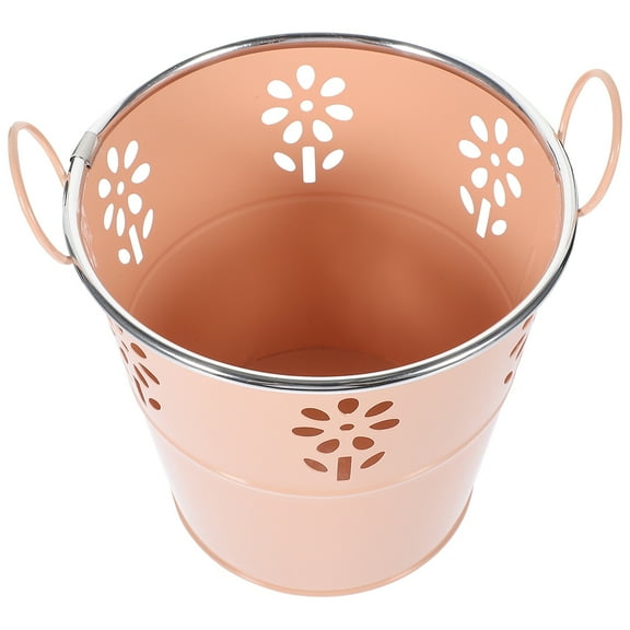 unbranded Delicate Fresh Flower Bucket Floral Arrangement Container Portable Flower Bucket