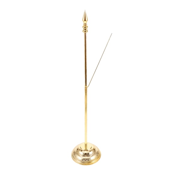 KALLORY Wear Resistant Flag Base Iron Stabilizing Small Flags for Event Organizers 1Set