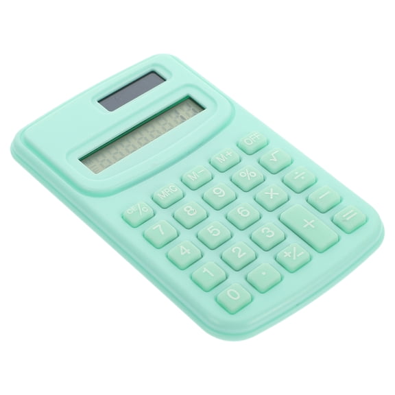 USHOBE Cute Calculator Calculator Green Addition Office 1Pack