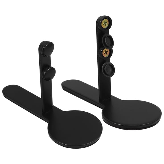 LITINKIMI Desk Setup Pegboard Bracket Kit Black Metal 1 Pair