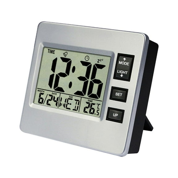 unbranded Digital Alarm Clock Bedside Alarm Clock for Bedroom Quartz Low Power Consumption 1Pcs