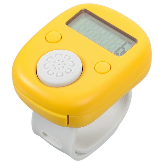 unbranded  Digital Counter Electronic Tally Counters Ring Sizer Yellow