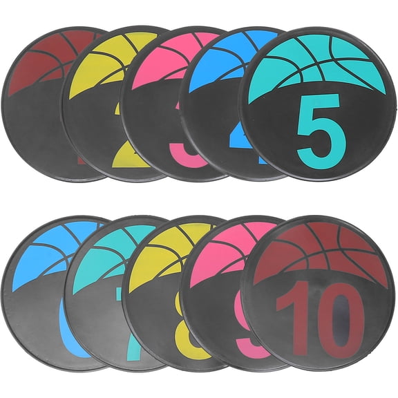 unbranded  Digital Logo Plate Soccer Game Pads Cones Number Spot Markers Football Child