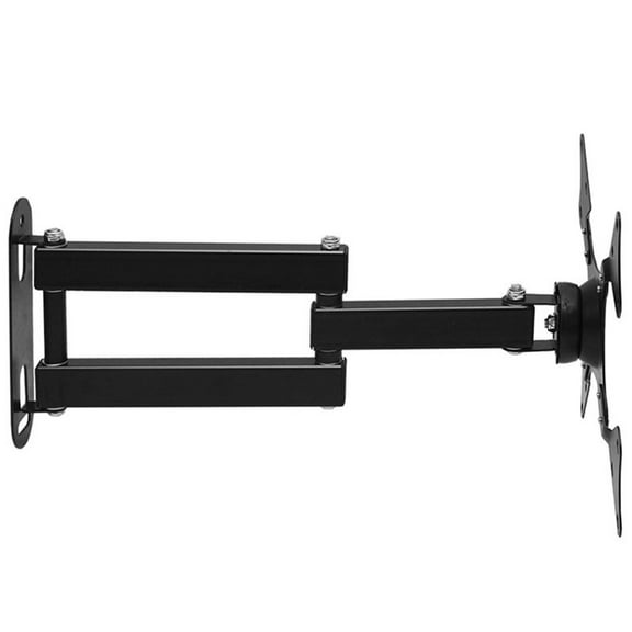 unbranded Display Telescopic 360-degree Rotating Horizontal and Vertical Screen Bracket Tv Wall Mount Black
