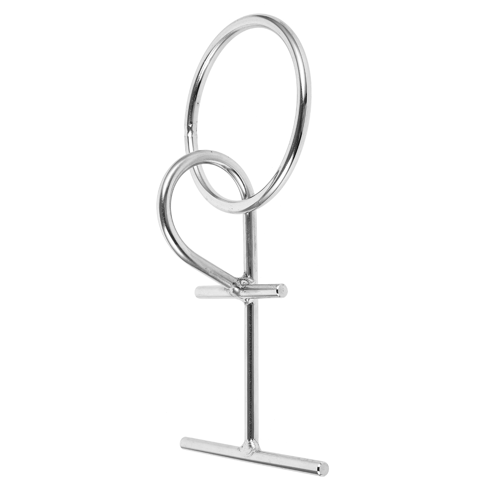 KHBUAB Heavy Duty Plated Silver Dock Cleat Ring Stainless Steel ...