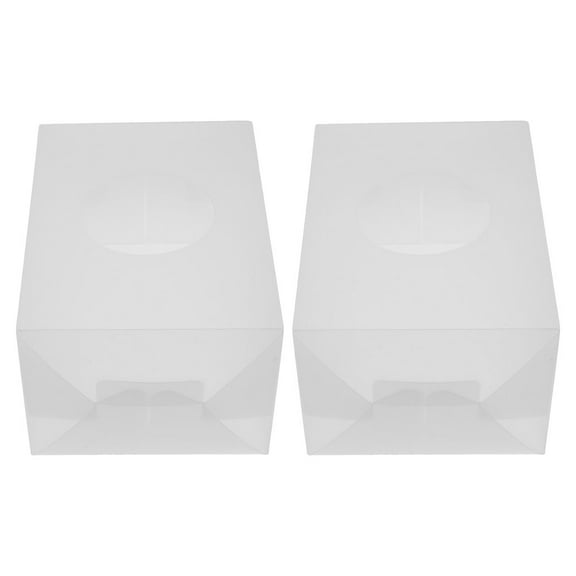 unbranded Donation Clear Suggestion Box Lottery Box 22.00X16.00X12.00CM Transparent