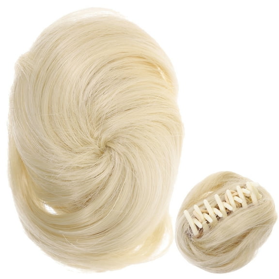 unbranded Donut Bun Maker Hair Clip Wig Dancing Accessory Women's