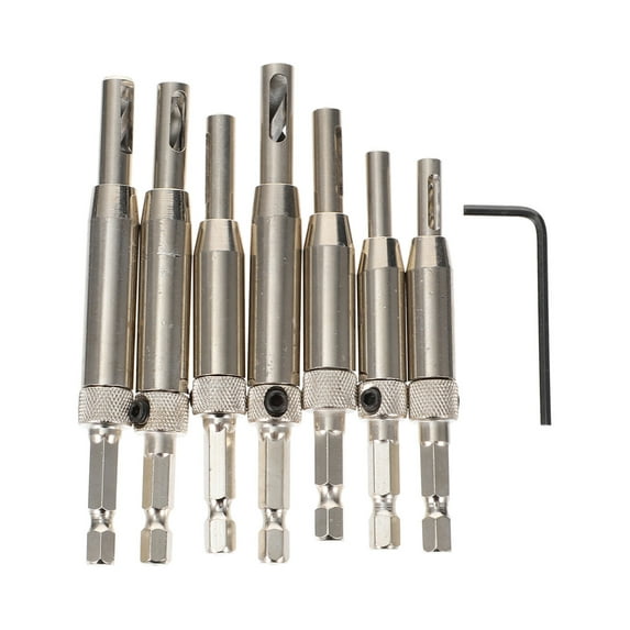 unbranded Hinged Drill Pliers Hardware Plug Cutters for Woodworking Tools Hinges Silver