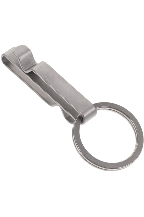Duty Belt Key Holder Locking Carabiner Keychain Titanium Man Work