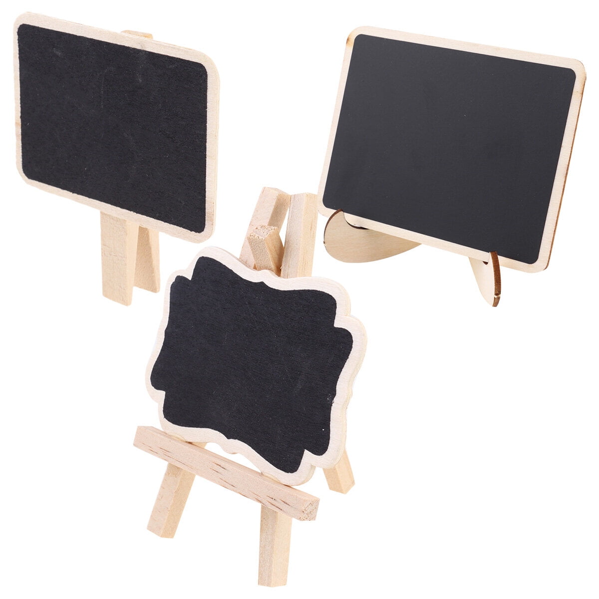 unbranded Easel Stand for Sign Square Herringbone Rack Blackboard Baby ...
