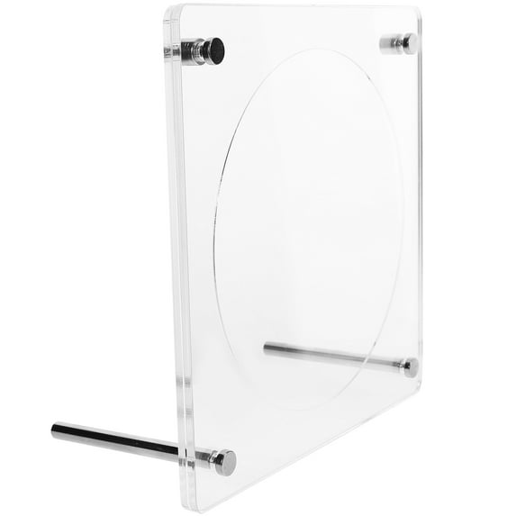 unbranded  Small Plate Holder Display Stand Car Acrylic CD DVD Exquisite Craftsmanship