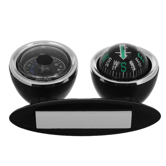 unbranded Electric Heating Adapter Car Compass Accurate Compass 8.50X5.50X4.00CM Black