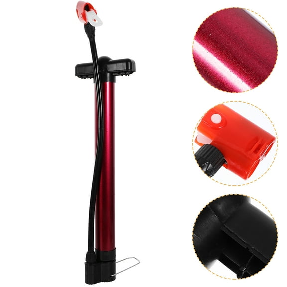 WRISTBIQUE Small Air Pump For Bike Green 1Set 12.4x3.5x1.2In