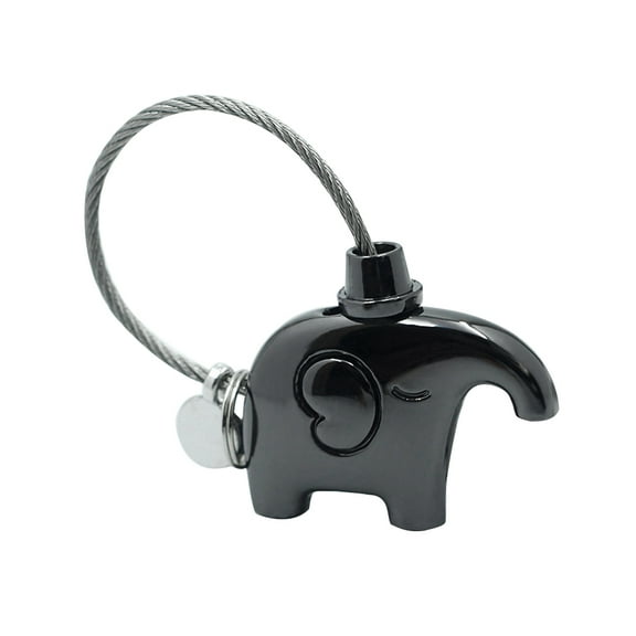 unbranded  Elephant Keyring Duo Double Keyrings Keychain Cute Lovers