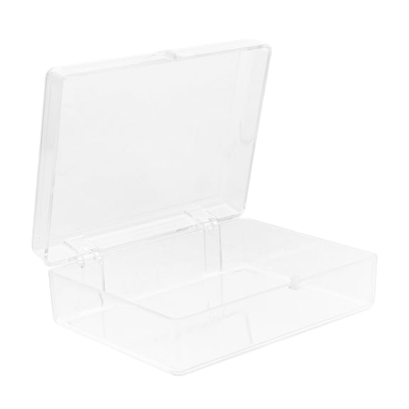 unbranded Empty Badge Holder Badge Pin Portable Badge Button Storage Container Box Brooch Badge Holder Box Transparent Button Badge Case Specimen Container