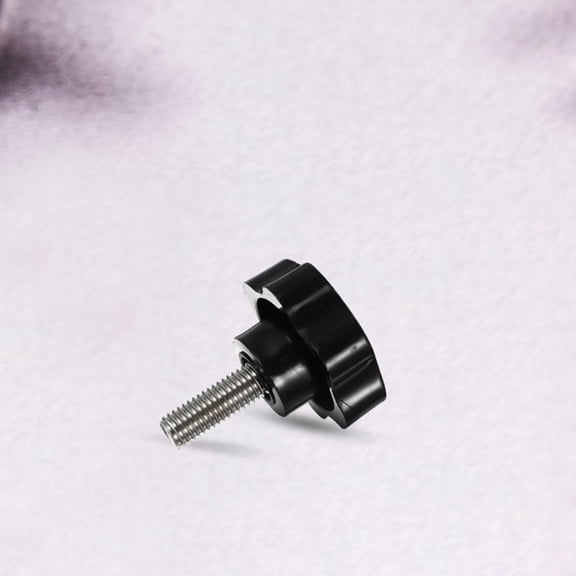 unbranded Equipment Upgrade Clamping Screw Knob Black Carbon Steel 1 Set for Engineers