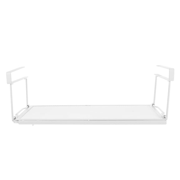 unbranded Expandable Under Cabinet Shelf Extendable Under Shelf Storage Organizer for Pantry Cabinet Laundry Room