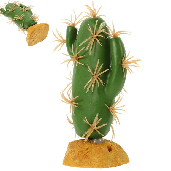 unbranded  Fake Plant for Reptile Desert Aquarium Decor Succulent Planters