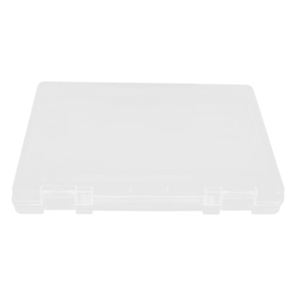 Hytrove File Organizer Box Plastic Document Accessory 1Pack 12.2x9.1x1.8in