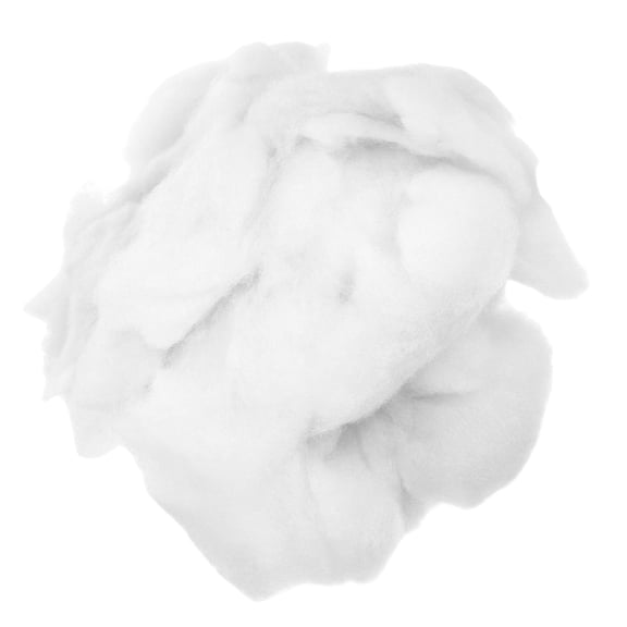 FONDOTIN Soft White PP Cotton Filling, Ideal for Stuffed Animals and Pillows, 1Pack