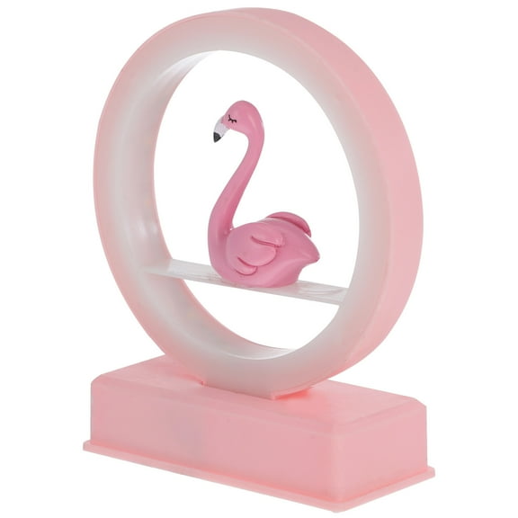 HOOWIFFY Flamingo Bedside Lamp Pink 1Pcs 6.7x5.5x3In Friends and Classmates