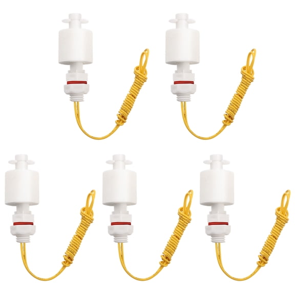 ORDDIART 5Pcs Float Switch for Water Purifier Vertical Floating Switch for Pump and Water Tank Use