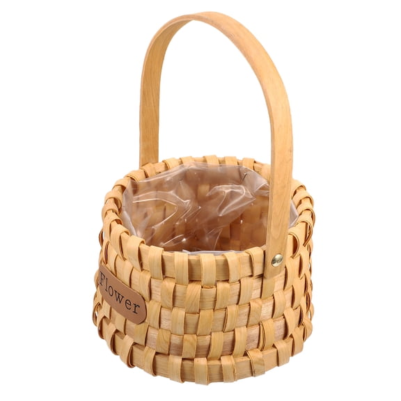 BALAHAPY Woven Small Basket Synthetic Material 1Pcs For Friends Home Decoration
