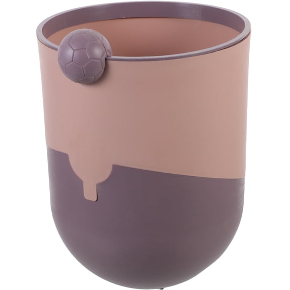 unbranded Garbage Can Kitchen Toilet Trash with Lid Outdoor Car Bin Office