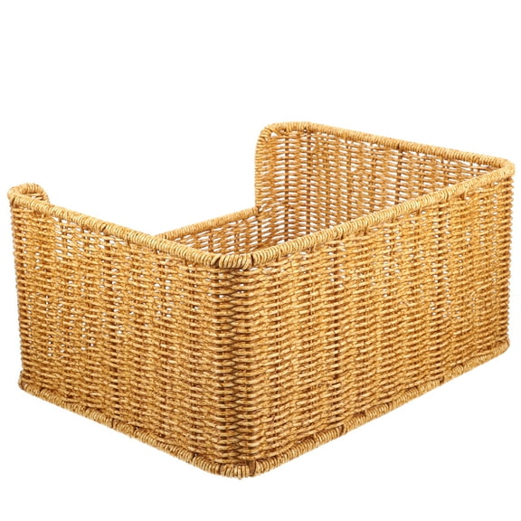 unbranded Garden Harvest Basket Heart Picnic Bin Storage Baskets Hamper Woven Office