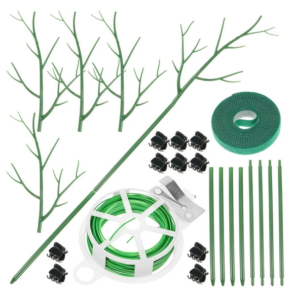 unbranded  Garden Trellis for Climbing Plant Plants Outdoor Twine Supports Green