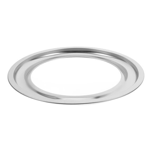 LITINKIMI Gas Stove Drip Pan Silver 1Pcs 8.9X8.9X0.6In Stainless Steel