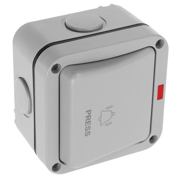 unbranded  Gate Openers Door Access Control Switch Button Wall Push Release Grey