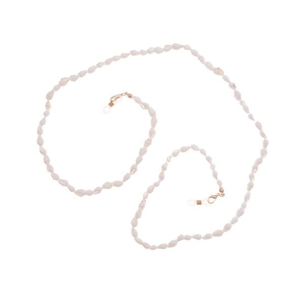 NIYANGLE Eyeglass Chain Sunglasses Strap For Women Fashion Shell Anti Slip Eyewear Retainer 1Pcs