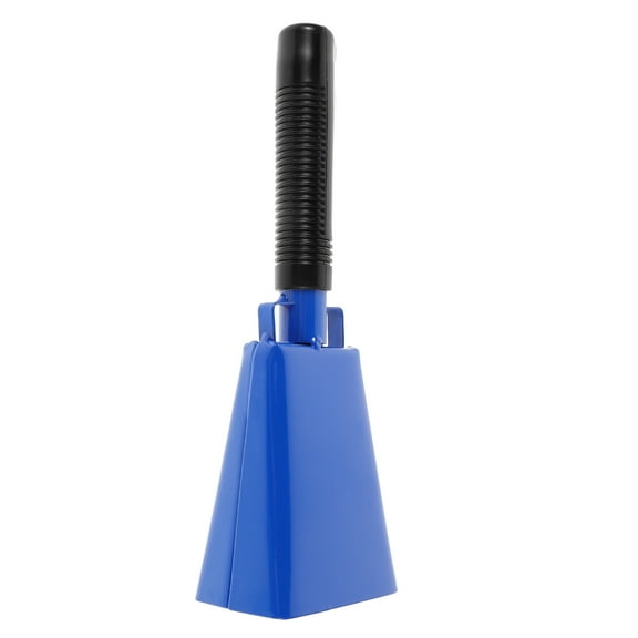 Loud Noise Maker Cowbell with Handle for Cheering at Sporting Events Football Games Parties School and Farm Use