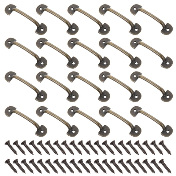 FELTECHELECTR Handles For Cabinets And Drawers Zinc Alloy 20Pcs