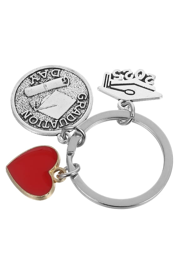 Graduation Keychains Graduate Accessories Kit Belt Lanyard Silver