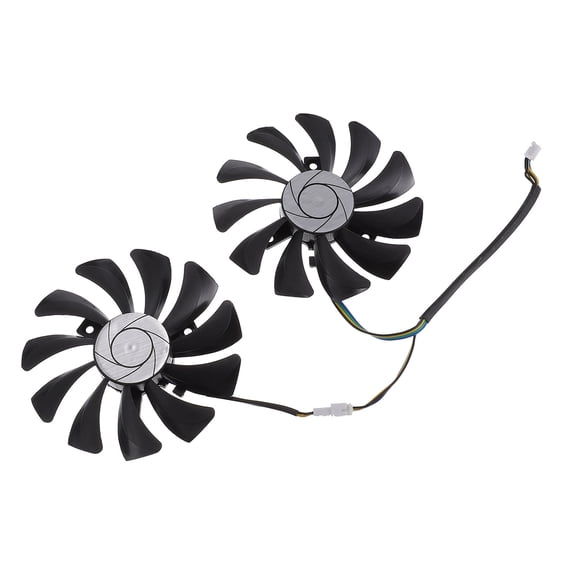 unbranded Graphics Card Fan Video Cooling Fans Graphics Cooling Fan 8.8X8.8X3CM Black