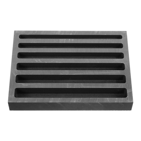 TOYMYTOY Metal Casting Graphite Mold for Gold Silver Copper Ingot with Unique Design