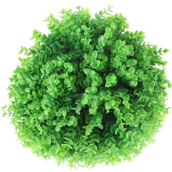 unbranded Grass Paint Artificial Garden Plants Spherical Shape Decoration 40X40cm Green
