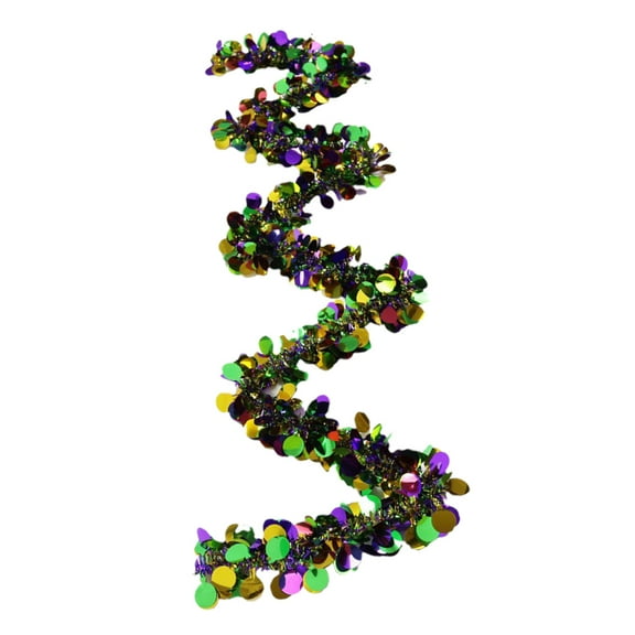 Multi Color Plastic Garland for Holiday Decoration with Quality and Festive Atmosphere 6.5ft