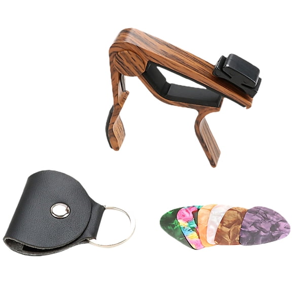 unbranded Guitar Capo Clamp Instrument Accessory Mandolin Pick Guitars Tuner
