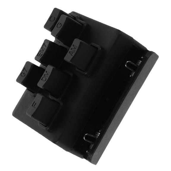 unbranded Guitar Chord Trainer Ukulele Chord Helper Black Portable Chord Presser For Adults Chord Practice And Learning Accessories