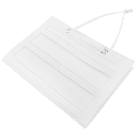 unbranded Hair Clip Felt Hairpin Storage Rack Child Miss 49.50X35.00X0.50CM White