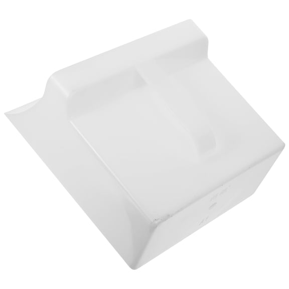 VERDANVERSE Household Rubbish Container White 1Set 9.6x8.1in