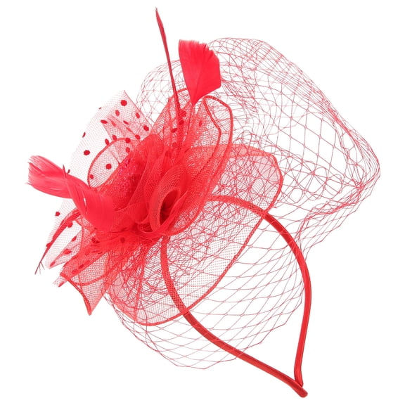 unbranded Hanfu Cheongsam Headdress Wedding Bride Hat Hair Accessories for Tea Party Hats Bridal Women Dinner